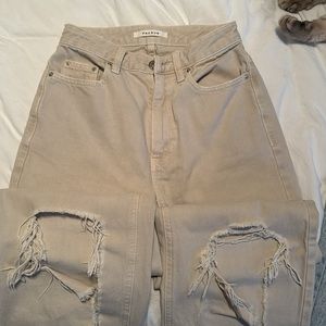 PacSun Nude Baggy jeans